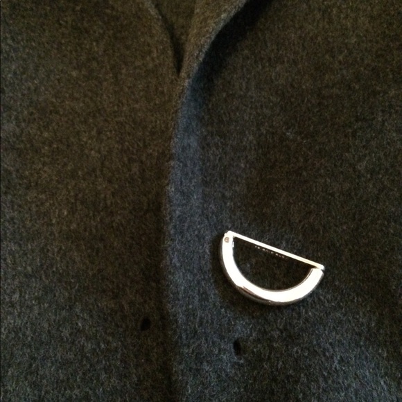 [SOLD] Acne Studios Charcoal Cashmere Wool Coat - Picture 7 of 8